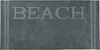 Strandlaken groß, 100x200 cm, 100% Baumwolle, grau Produktbild-Vorschau 1