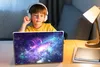 MuchoWow® Laptop Aufkleber Sticker Cover Weltraum - Blau - Produktbild-Vorschau 3