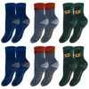 OCERA 6 Paar Kinder Stoppersocken mit ABS,uni ,Blau-Grün, Produktbild-Vorschau 1