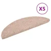 vidaXL Tappetini per gradini Autoadesivi 5 pezzi 56x17x3 cm Anteprima dell’immagine prodotto 9