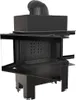 Camino NBC 680/280 7 kW Ø 160 nero Thermotec Anteprima dell’immagine prodotto 2