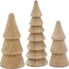 1.08 Arbres décoratifs en bois naturel - Set de 3 tailles Voir les images du produit 1