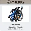 Agon Parklane Klapprad für Damen und Herren 150 - 185 cm 6 Produktbild-Vorschau 5