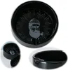 LS-LebenStil Aschenbecher Sylt Schwarz Kapitän 10cm Maritim Produktbild-Vorschau 1