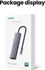 UGREEN USB-C to 2*USB3.0+HDMI+RJ 45+SD&TF +PD port Hub Produktbild-Vorschau 4