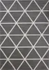 Teppich Kurzflor Pastellfarben Weiss Rauten Design Robust Produktbild-Vorschau 2