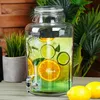 Vilde sklenený džbán na nápoje s kohútikom sklenený Náhľad obrázku produktu 5