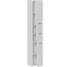 Skříňka koupelnová regál sloupek 30x30 cm FRAMIRE L-23 bílá Náhled obrázku produktu 6