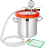 A vacuum pump system for degassing, shown against a white background. Podgląd zdjęcia produktu