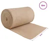vidaXL Rotolo di juta, 25 x 1000 cm, colore naturale Anteprima dell’immagine prodotto 7