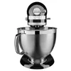 A black and silver KitchenAid stand mixer is shown against a white background. Anteprima dell’immagine prodotto