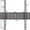 TV Wandhalterung - für 26-60 Zoll Fernseher - nur 2,7 cm Produktbild-Vorschau 6