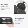 Collage of images showing features of a headphone case. Produktbild-Vorschau