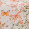Pościel z mikrofibry ORANGE BUTTERFLY białe Rozmiar Podgląd zdjęcia produktu 4