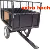 Kippanhänger 300kg AUFSITZMÄHER RASENTRAKTOR KIPPBAR ATV Produktbild-Vorschau 9