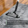 Hochflor Teppich Grau 160x230 cm Waschbar Anti-Rutsch Produktbild-Vorschau 6