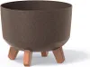 Pot de fleur 23,5cm GRACIA ECO WOOD DGRL240W-4625W café Voir les images du produit 3