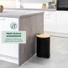 koš na odpadky eluno, pedálový koš, objem 20 litrů, Náhled obrázku produktu 6
