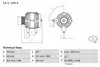 Drehstromgenerator BOSCH 0 986 080 410 Produktbild-Vorschau 12