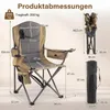 COSTWAY Campingstuhl Faltbar XXL 200kg belastbar, Produktbild-Vorschau 6