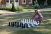 Échiquier de jardin, surfaces en plastique, total 140 x 140 Voir les images du produit 4