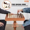 Ensemble de table d'échecs, dames et backgammon 3 en 1, Voir les images du produit 2