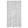 vidaXL Záclona Fly šedá 100x200 cm žinylka Náhled obrázku produktu 3