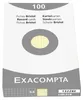 Exacompta 13228E Karteikarten A5 kariert, Faltschachtel mit Produktbild-Vorschau 1