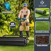 KESSER® Rasenwalze Metall mit Handschuhen Handwalze Produktbild-Vorschau 6