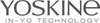 The image shows the brand name "YOSKINE" in large letters and a smaller tagline "IN-YO TECHNOLOGY" below it. This appears to be marketing material for the brand. Anteprima dell’immagine prodotto