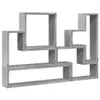 vidaXL Półka ścienna betonowa szara 96x12x64 cm materiał Podgląd zdjęcia produktu 9