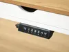 Scrivania 140 HESOL - bianco / rovere Anteprima dell’immagine prodotto 10