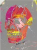 ARTland Wandbild, selbstklebend Totenkopf 2 Größe: 60x80 cm Produktbild-Vorschau 1