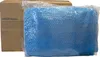 A product box with a blue bubble-wrapped item inside, shown from a diagonal angle. Produktbild-Vorschau