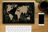 MuchoWow® Laptop Aufkleber Sticker Cover Weltkarte - Braun Produktbild-Vorschau 2