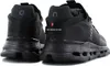 A pair of black ON Running Cloudnova 2 sneakers shown from the back. Produktbild-Vorschau