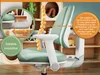 Ergonomischer Kinder Schreibtischstuhl mit Fußstütze & Produktbild-Vorschau 16