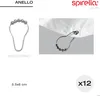 Spirella Duschvorhangringe 12 Stück Chrom Anello - Passend Produktbild-Vorschau 1