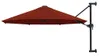 vidaXL Ombrellone da parete con palo in metallo 300 cm Anteprima dell’immagine prodotto 8