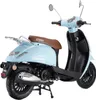 Motorroller Massimo 50ccm 45km/h, Euro 5, babyblau GT Produktbild-Vorschau 6