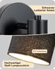 EDISHINE 2er Set Wandleuchte Innen, 350°/90° schwenkbar, Produktbild-Vorschau 4