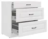 Küchen Unterschrank 80 cm Stilo Weiß Vollauszug Soft-Close Produktbild-Vorschau 2