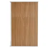 vidaXL Anbauschuppen Braun 118x100x178 cm Verzinkter Stahl Produktbild-Vorschau 4