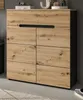 Schuhkommode "Cooper" Artisan Eiche und grau, Schuhschrank Produktbild-Vorschau 1