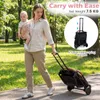Poussette COSTWAY, poussette de voyage avec protection Voir les images du produit 7