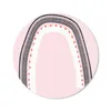 MuchoWow® Mauspad Mousepad Regenbogen - Minimalismus - Rosa Produktbild-Vorschau 1