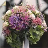 ARTland Wandbild, selbstklebend Blumenkugel Größe: 30x30 cm Produktbild-Vorschau 1