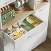 Mobile da cucina HOMCOM con ripiani aperti, scomparti, Anteprima dell’immagine prodotto 9