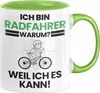 Radfahrer Geschenk Tasse Lustiger Spruch Ich Bin Radfahrer Produktbild-Vorschau 1