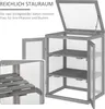 Skleník 845-136GY, 3-poschodový, záhon na rastliny, z dreva Náhľad obrázku produktu 6